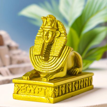 Akvarium Sfinx Løvefisk Tankdekorasjoner Gamle Egypt Reptil Skilpadde Firfisle Edderkopp Tanker Terrarium