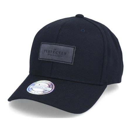 Scenes - Černá adjustable Kšiltovka - Perfectly Splendid Patch Black 110 Adjustable @ Hatstore