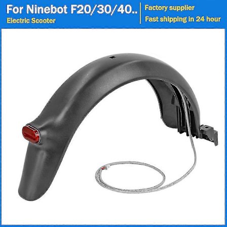 Bakskjerm Baklys For Ninebot F20 F25 F30 F40 Elektrisk Sparkesykkel Vanntett Signal Skilt Bremselys Tilbehør