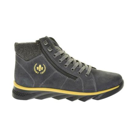 Rieker, Ankle Boots Grijs, Heren, Maat:42 EU