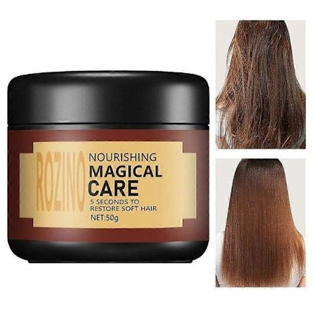Magisk Hårmaske 5 Sekunder Reparerer Skadet Hår, Avansert Molekylær Reparasjon for Hårrøtter, Dyp Balsambehandling for å Gjenopprette Mykt Hår