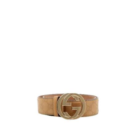 Gucci Vintage, Pre-owned Canvas belts Beige, unisex, Maat:ONE Size