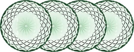 LYNGBY GLAS ASJETT SORRENTO 16CM 4STK GRØNN