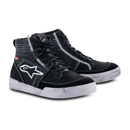 MC-Sko Alpinestars AGELESS RIDING Gum Svart/Hvit/Kald grå 41