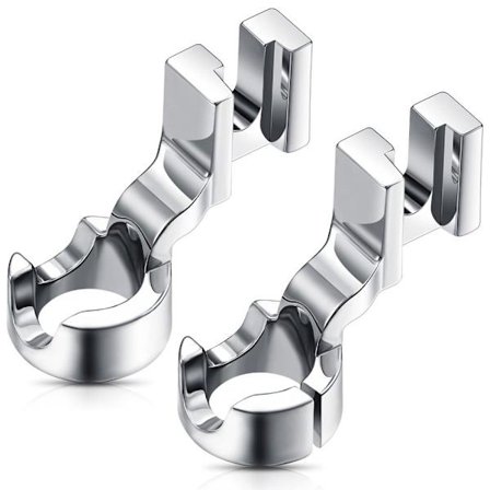 2stk lav skaft linjal quiltefot frihåndsquiltesett