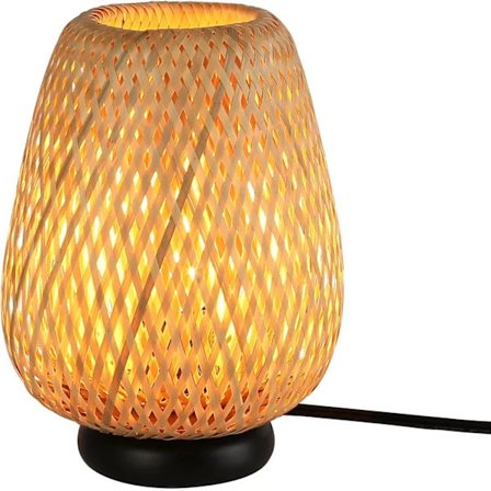 Bordslampa i rotting - E27