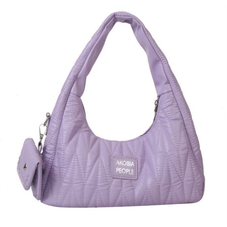 Stoffvesker Underarm Håndveske LILLA