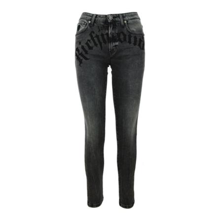 John Richmond, Jeans Grijs, Dames, Maat:W25