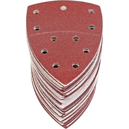 60 Trekant Sandpapir Ark Trekantet Sandpapir Mus Delta Sander, 105 x 152 mm, Korn P40/60/80/120/180/240, DEBUNS