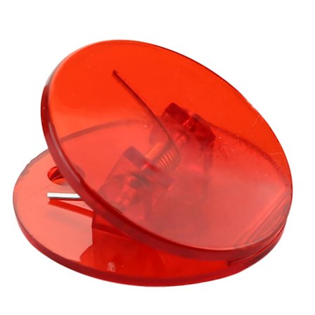 Ruoka Tuoreus Klipsi Muovinen Pyöreä Sipsiklipsi Monikäyttöinen Välipalapussin Suljinkiinnike Kotiin Keittiöön Punainen