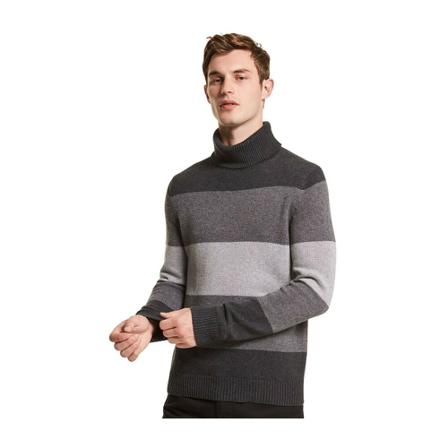 Michael Kors, Turtlenecks Grijs, Heren, Maat:L