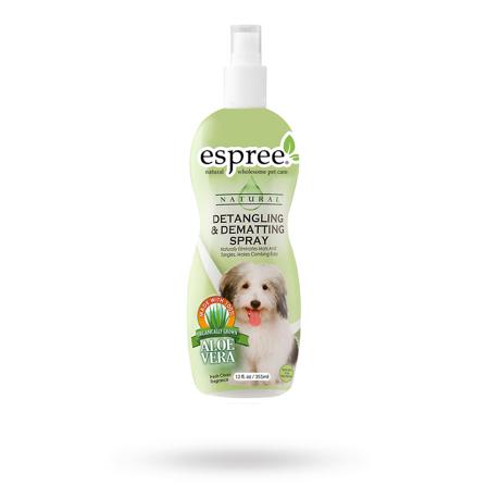 Espree Detangling & Dematting Spraybalsam 355 ml - Hurtta, Julius-k9, Fuzzyard, Flexi, Ruffwear, Petstudio, Casual Canine, Dog is Good mm. på 
