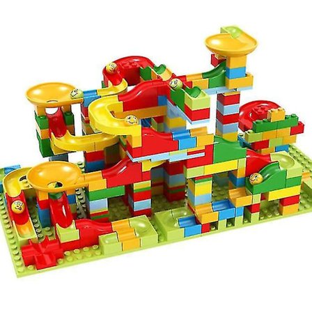 330 st Marble Run Set Building Blocks perfekt stamleksak