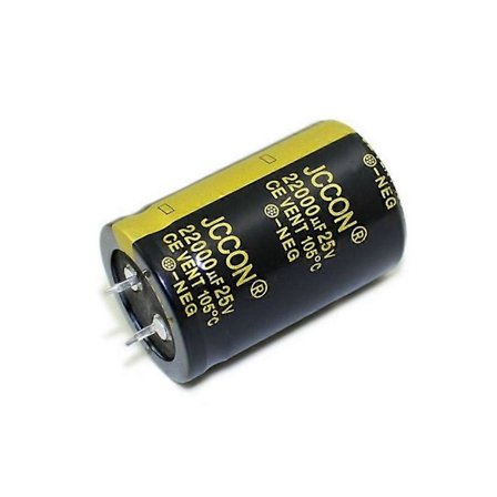 Aluminium Elektrolyt Kondensator 25V 22000uF for Lydutstyr LED Lys[D]