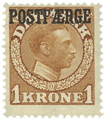 Danmark 1919 - Postfærgemærke AFA 4 - Ubrugt
