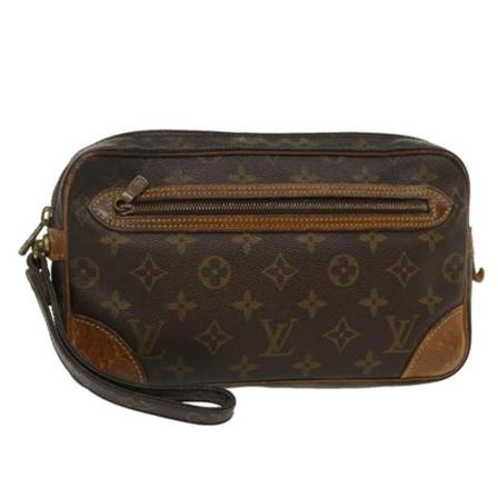 Louis Vuitton Vintage, Pre-owned Canvas Marly Dragonne Bruin, Dames, Maat:ONE Size