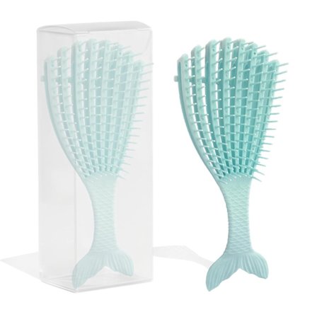 Udredningsbørste til krøllet hår, krøldefinerende og stylingbørster - Hurtig udredningsbørste til vådt og tørt tykt/glat hår