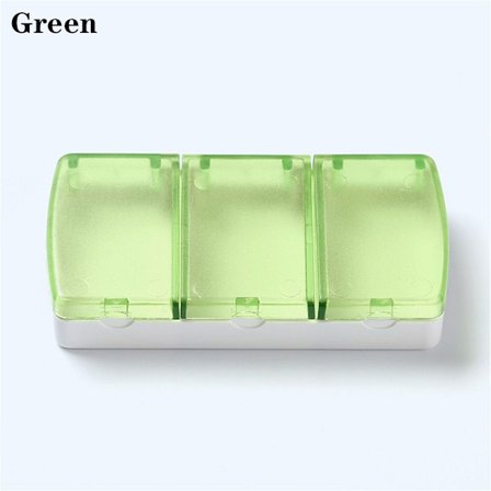 Pilleæske Medicinkasse GRØN