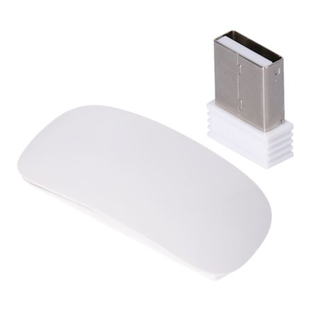 USB-hiiri, langaton, älykäs, ohut, mini, kannettava, 2,4 GHz:n langaton hiiri USB-vastaanottimella toimistoon, kannettavaan tietokoneeseen, tablettiin