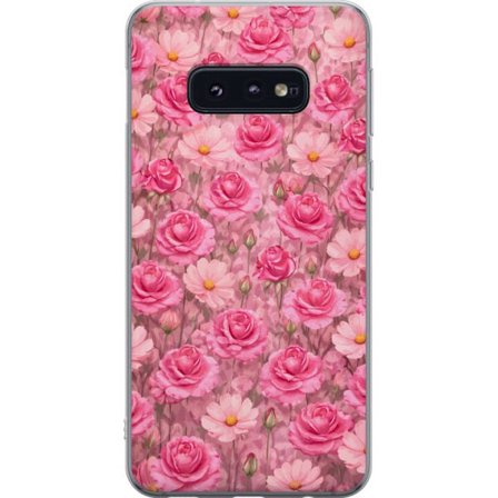 Yhteensopiva Puhelinkuori Samsung Galaxy S10e Petal Reverie Blush Rose