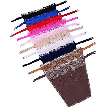 10 kpl Naisen Pitsi-Rintaliivit Clip-on Vaateliivi