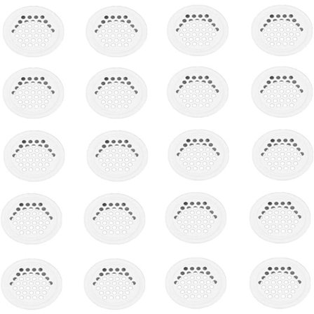 VMCGRILLE AURATION GRILL AERAGNTION 20 STK Ventilationsrist 35mm Rist ventilationsrist ventilationsrist hvidt rustfrit stål rund ventilation til