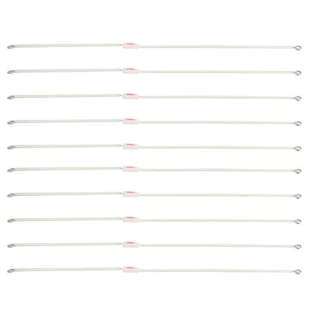 10 stk. keramisk sikring, elektrisk tilbehør, industriell ledningsblokk 250V 20A 300MM 240°C