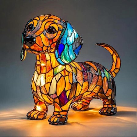Corgi Lampe Gravhund Lampe, Fransk Bulldog Lys, Hunde Serie Kunst Natlampe, Sød Kæledyrshunde Tema LED Bordlampe med Varmt Omgivende Lys