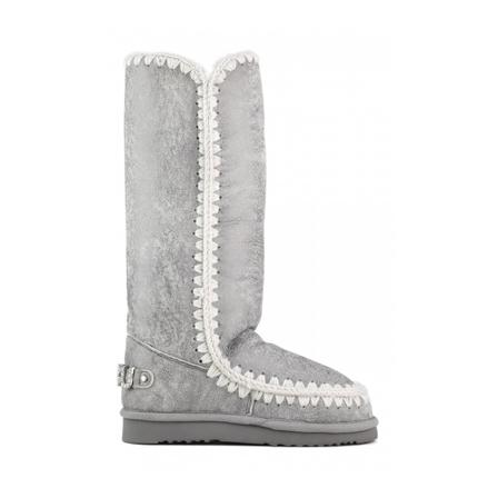 Mou, Winter Boots Grijs, Dames, Maat:40 EU,Zilver