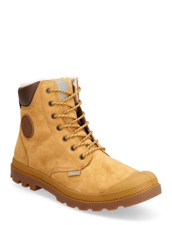 Pampa Sport Cuff Wps Nyörisaappaat Keltainen Palladium