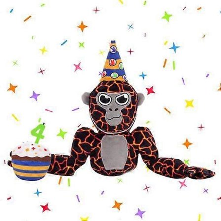 Ny Gorilla Tag Plyschleksak Mjukdjur Docka Barnpresenter 38cm (FMY)