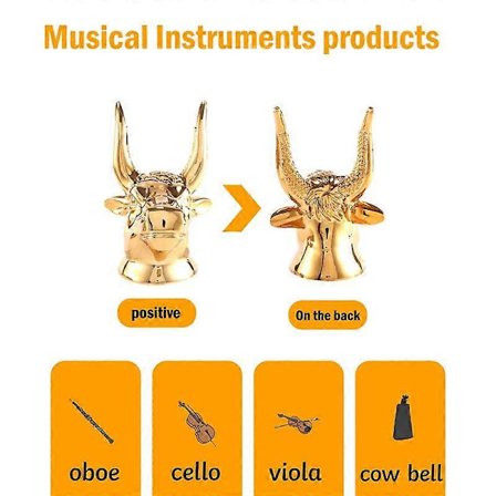 Gitarholder Veggfeste Bull Art Gitar Ukulele Gitarhenger Veggfeste Stativ for Gitar Ukulele