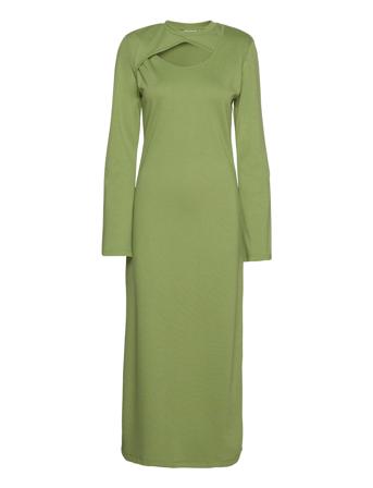 Ankagz Long Dress Dresses T-shirt Dresses Grønn Gestuz*Betinget Tilbud