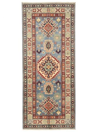 Kazak Fine Rug Oriental Runner (Wool, Afghanistan)