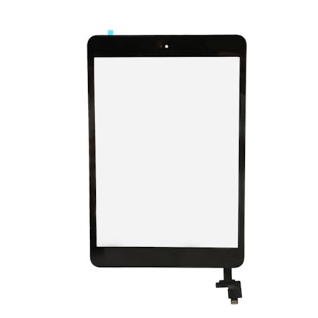Original Tablet Screen Digitizer Assembly Svart Härdat Glas Touch Screen Ersättning för Mini 1 2