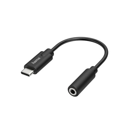 HAMA-sovitin Audio USB-C - 3,5 mm Stereo