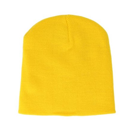 Beechfield - Gul traditionalbeanie Beanie - Yellow Traditional Blank Beanie @ Hatstore