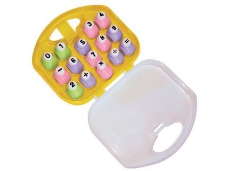 PLAYBOX Stans set 0 - 9 - Lyreco - Skola och förskola - Bild och form - Figurstansar och mönsterverktyg