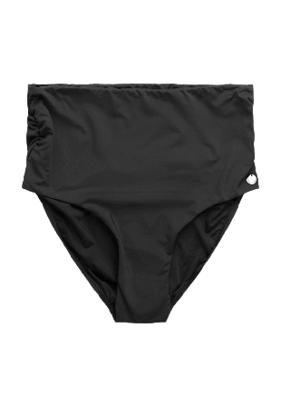 Panos Emporio Chara Solid Bottom Bikinitrosor Dam Svart 36