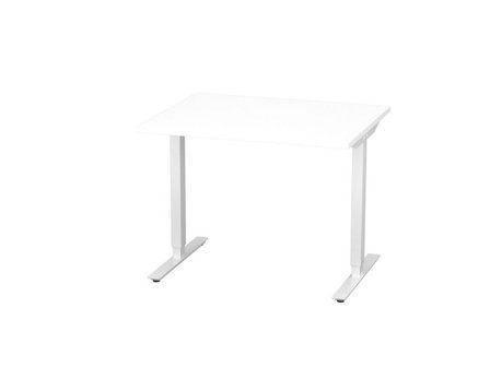 deNord Design Bord höj/sänk Basic 1000x800 vit/vit - Lyreco - Kontorsmöbler och inredning - Bord och hurtsar - Skrivbord - Höj/sänkbar