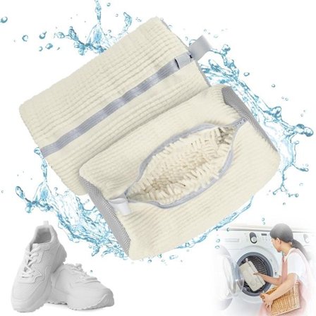 Vaskepose - Skovaskenett - Skovaskepose - Skovaskepose - 39 x 19 cm - Anti