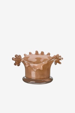 Wikholm Form - Lanterne med stearinlys Hattie - Beige - Lysestager & lanterner - Fra Homeroom