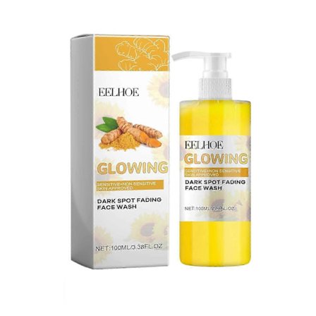 EELHOE Gurkmeja Uppljusande Rengöring Djuprengörande ansikte, tar bort smink och är uppfriskande och inte stram. Gurkmeja rengöring