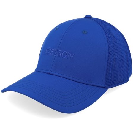 Stetson - Blå flexfit Keps - Baseball Active Royal Blue Flexfit @ Hatstore