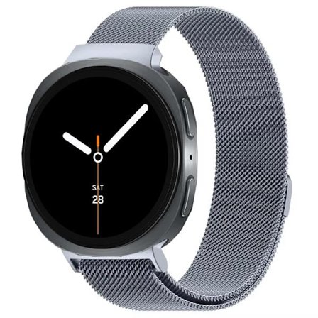 Milanese Loop kompatibel med Samsung Galaxy Watch 8 44mm 40mm Armband Armbands Rostfritt Stål Magnetiskt Armband Galaxy 8 Classic 46mm Rem
