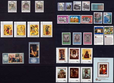 Kunst/Kultur - Frimærkepakke - Postfrisk