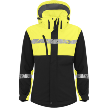 Softshelljacka Dam Projob 7417