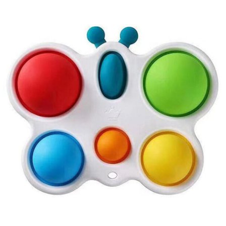 Värikäs Fidget-lelu Simple Dimple