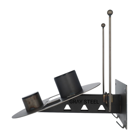 Gray Steel X7 Hjälmhängare