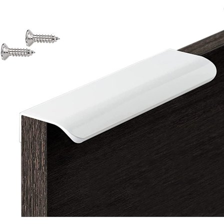 Sett med 6 usynlige kjøkkenhåndtak møbelhåndtak badhåndtak